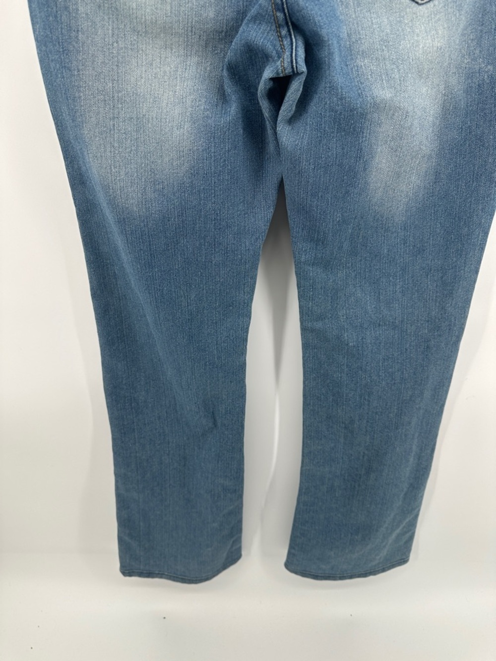 Blue Asphalt VTG Y2K Grunge Western McBing Classic Blue Lowrise Jeans Sz11 - Picture 7 of 11